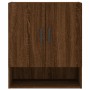 Oak brown engineered wood wall cabinet 60x31x70 cm by vidaXL, Lockers and storage cabinets - Ref: Foro24-829923, Price: 59,63...