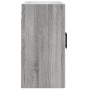 Armario de pared madera de ingeniería gris Sonoma 60x31x60 cm de vidaXL, Taquillas y armarios de almacenamiento - Ref: Foro24...