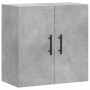 Betongrauer Wandschrank aus Holzwerkstoff, 60 x 31 x 60 cm von vidaXL, Schließfächer und Lagerschränke - Ref: Foro24-829992, ...