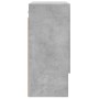 Concrete gray engineered wood wall cabinet 60x31x70 cm by vidaXL, Lockers and storage cabinets - Ref: Foro24-829928, Price: 6...