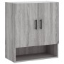 Armario de pared madera de ingeniería gris Sonoma 60x31x70 cm de vidaXL, Taquillas y armarios de almacenamiento - Ref: Foro24...