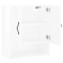 Glossy white engineered wood wall cabinet 60x31x70 cm by vidaXL, Lockers and storage cabinets - Ref: Foro24-829902, Price: 60...