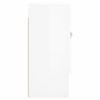 Glossy white engineered wood wall cabinet 60x31x70 cm by vidaXL, Lockers and storage cabinets - Ref: Foro24-829902, Price: 60...