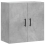 Concrete gray engineered wood wall cabinet 60x31x60 cm by vidaXL, Lockers and storage cabinets - Ref: Foro24-829976, Price: 5...