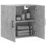 Concrete gray engineered wood wall cabinet 60x31x60 cm by vidaXL, Lockers and storage cabinets - Ref: Foro24-829976, Price: 5...