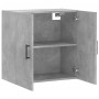 Concrete gray engineered wood wall cabinet 60x31x60 cm by vidaXL, Lockers and storage cabinets - Ref: Foro24-829976, Price: 5...