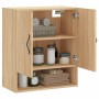 Sonoma oak engineered wood wall cabinet 60x31x70 cm by vidaXL, Lockers and storage cabinets - Ref: Foro24-829903, Price: 54,9...