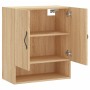 Sonoma oak engineered wood wall cabinet 60x31x70 cm by vidaXL, Lockers and storage cabinets - Ref: Foro24-829903, Price: 54,9...