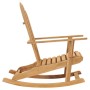 Adirondack rocking chairs 2 units solid teak wood by vidaXL, Garden chairs - Ref: Foro24-3073205, Price: 365,57 €, Discount: %