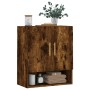 Smoked oak engineered wood wall cabinet 60x31x70 cm by vidaXL, Lockers and storage cabinets - Ref: Foro24-829897, Price: 50,7...