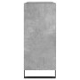 Mueble discos madera contrachapada gris hormigón 84,5x38x89 cm de vidaXL, Almacenamiento para CD y DVD - Ref: Foro24-831784, ...