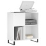 Weißer Plattenschrank aus Sperrholz, 84,5 x 38 x 89 cm von vidaXL, CD- und DVD-Speicher - Ref: Foro24-831780, Preis: 79,58 €,...