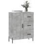 Aparador de madera de ingeniería gris hormigón 69,5x34x90 cm de vidaXL, Aparadores - Ref: Foro24-830272, Precio: 99,99 €, Des...