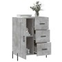 Aparador de madera de ingeniería gris hormigón 69,5x34x90 cm de vidaXL, Aparadores - Ref: Foro24-830272, Precio: 99,15 €, Des...