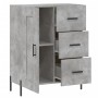 Aparador de madera de ingeniería gris hormigón 69,5x34x90 cm de vidaXL, Aparadores - Ref: Foro24-830272, Precio: 99,15 €, Des...