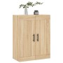 Sonoma oak engineered wood wall cabinet 69.5x34x90 cm by vidaXL, Sideboards - Ref: Foro24-830407, Price: 79,23 €, Discount: %