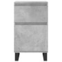 Concrete gray engineered wood sideboard 40x35x70 cm by vidaXL, Sideboards - Ref: Foro24-831172, Price: 43,94 €, Discount: %