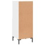 Aparador de madera contrachapada blanco brillante 34,5x34x90 cm de vidaXL, Aparadores - Ref: Foro24-828670, Precio: 71,99 €, ...