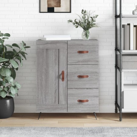 Sonoma gray engineered wood sideboard 69.5x34x90 cm by vidaXL, Sideboards - Ref: Foro24-830234, Price: 67,61 €, Discount: %