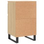 Aparador madera de ingeniería roble Sonoma 40x35x70 cm de vidaXL, Aparadores - Ref: Foro24-831170, Precio: 55,72 €, Descuento: %