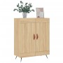 Aparador de madera de ingeniería roble Sonoma 69,5x34x90 cm de vidaXL, Aparadores - Ref: Foro24-830167, Precio: 73,93 €, Desc...