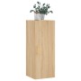 Armario de pared roble Sonoma 34,5x34x90 cm de vidaXL, Aparadores - Ref: Foro24-828847, Precio: 47,66 €, Descuento: %