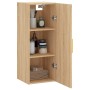 Armario de pared roble Sonoma 34,5x34x90 cm de vidaXL, Aparadores - Ref: Foro24-828847, Precio: 47,66 €, Descuento: %