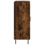 Aparador de madera de ingeniería roble ahumado 69,5x34x90 cm de vidaXL, Aparadores - Ref: Foro24-830281, Precio: 77,37 €, Des...