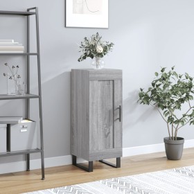 Aparador madera de ingeniería gris Sonoma 34,5x34x90 cm de vidaXL, Aparadores - Ref: Foro24-830474, Precio: 66,99 €, Descuent...