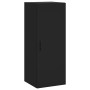 Black wall cabinet 34.5x34x90 cm by vidaXL, Sideboards - Ref: Foro24-828869, Price: 52,13 €, Discount: %