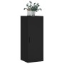 Black wall cabinet 34.5x34x90 cm by vidaXL, Sideboards - Ref: Foro24-828869, Price: 52,13 €, Discount: %