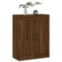 Armario de pared madera ingeniería roble marrón 69,5x34x90 cm de vidaXL, Aparadores - Ref: Foro24-830411, Precio: 63,78 €, De...