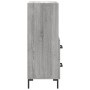 Aparador madera de ingeniería gris Sonoma 34,5x34x90 cm de vidaXL, Aparadores - Ref: Foro24-828674, Precio: 66,94 €, Descuent...