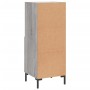 Aparador madera de ingeniería gris Sonoma 34,5x34x90 cm de vidaXL, Aparadores - Ref: Foro24-828674, Precio: 66,94 €, Descuent...