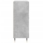 Aparador de madera de ingeniería gris hormigón 69,5x34x90 cm de vidaXL, Aparadores - Ref: Foro24-830176, Precio: 73,01 €, Des...