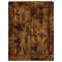 Armario de pared madera ingeniería roble ahumado 69,5x34x90 cm de vidaXL, Aparadores - Ref: Foro24-830401, Precio: 80,21 €, D...