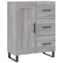 Aparador de madera de ingeniería gris Sonoma 69,5x34x90 cm de vidaXL, Aparadores - Ref: Foro24-830290, Precio: 99,61 €, Descu...