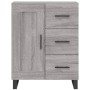 Aparador de madera de ingeniería gris Sonoma 69,5x34x90 cm de vidaXL, Aparadores - Ref: Foro24-830290, Precio: 99,61 €, Descu...