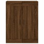 Armario de pared madera ingeniería roble marrón 69,5x34x90 cm de vidaXL, Aparadores - Ref: Foro24-830403, Precio: 81,30 €, De...