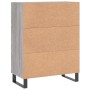 Aparador de madera de ingeniería gris Sonoma 69,5x34x90 cm de vidaXL, Aparadores - Ref: Foro24-830290, Precio: 99,61 €, Descu...