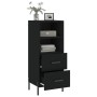 Black plywood sideboard 34.5x34x90 cm by vidaXL, Sideboards - Ref: Foro24-828677, Price: 70,87 €, Discount: %