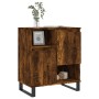 Aparador madera contrachapada color roble ahumado 60x35x70 cm de vidaXL, Aparadores - Ref: Foro24-831201, Precio: 65,91 €, De...