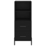 Black plywood sideboard 34.5x34x90 cm by vidaXL, Sideboards - Ref: Foro24-828677, Price: 70,87 €, Discount: %