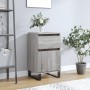 Sonoma gray engineered wood sideboard 40x35x70 cm by vidaXL, Sideboards - Ref: Foro24-831176, Price: 40,84 €, Discount: %