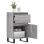 Aparador madera de ingeniería gris Sonoma 40x35x70 cm de vidaXL, Aparadores - Ref: Foro24-831176, Precio: 40,84 €, Descuento: %