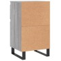 Aparador madera de ingeniería gris Sonoma 40x35x70 cm de vidaXL, Aparadores - Ref: Foro24-831176, Precio: 40,84 €, Descuento: %