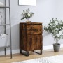 Smoked oak engineered wood sideboard 40x35x70 cm by vidaXL, Sideboards - Ref: Foro24-831174, Price: 53,45 €, Discount: %