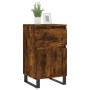 Smoked oak engineered wood sideboard 40x35x70 cm by vidaXL, Sideboards - Ref: Foro24-831174, Price: 53,45 €, Discount: %