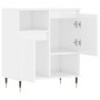 Bright white plywood sideboard 60x35x70 cm by vidaXL, Sideboards - Ref: Foro24-831182, Price: 63,02 €, Discount: %