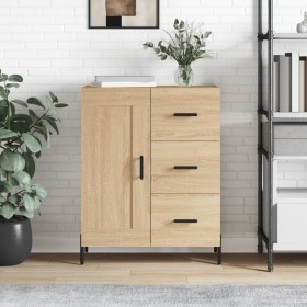 Sonoma Oak Engineered Wood Sideboard 69.5x34x90 cm by vidaXL, Sideboards - Ref: Foro24-830271, Price: 106,43 €, Discount: %